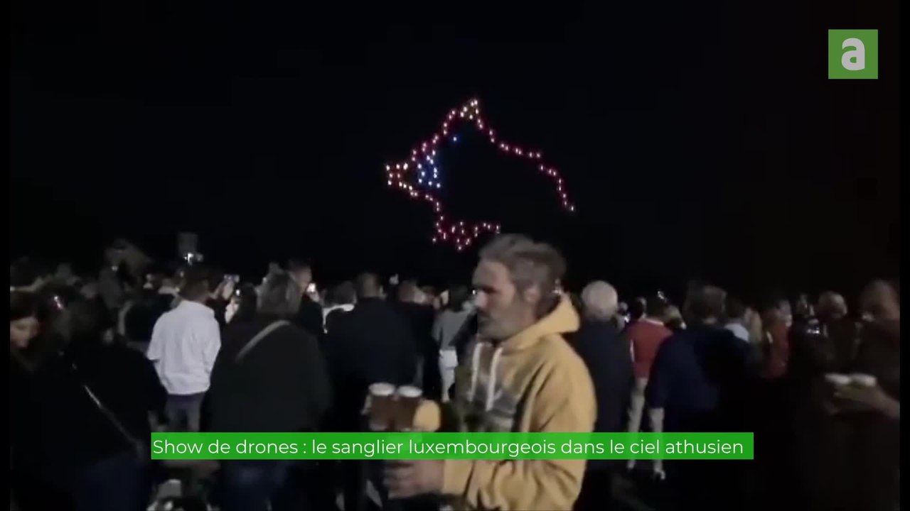 Le sanglier luxembourgeois dans le ciel athusien