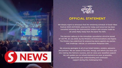 Good Vibes Festival Canceled & The 1975 Blacklisted After Kissing Incident 🚫