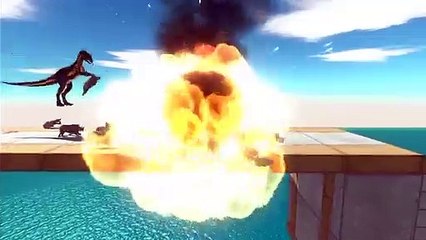 Run Away from Indoraptor - Animal Revolt Battle Simulator