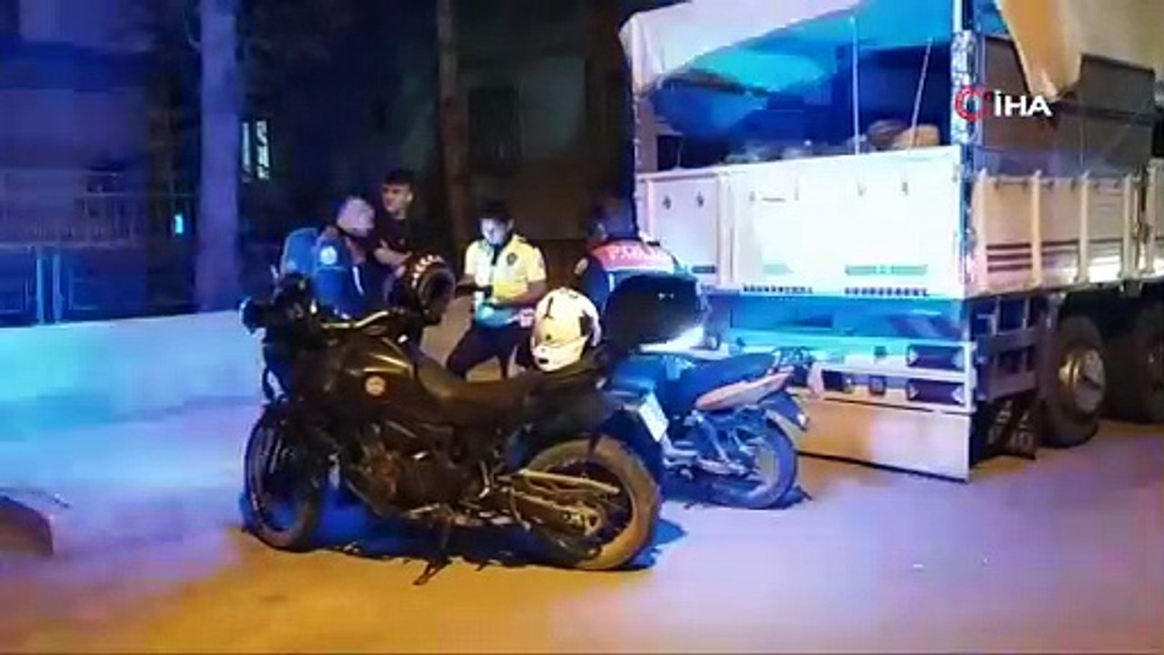 Uygulama noktasından kaçtı, kovalamaca sonucu yakalandı