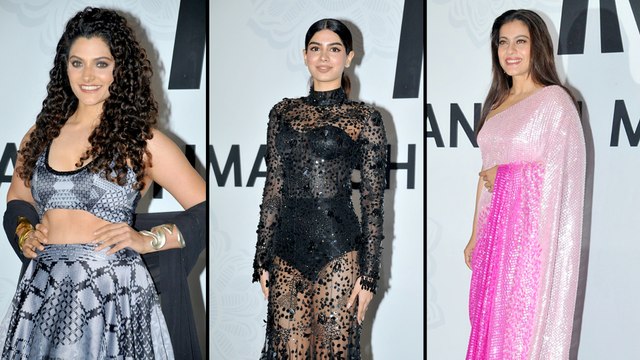Manish Malhotra के The Bridal Couture Show में पहुंचे थे कई सितारे देखिए पूरा वीडियो