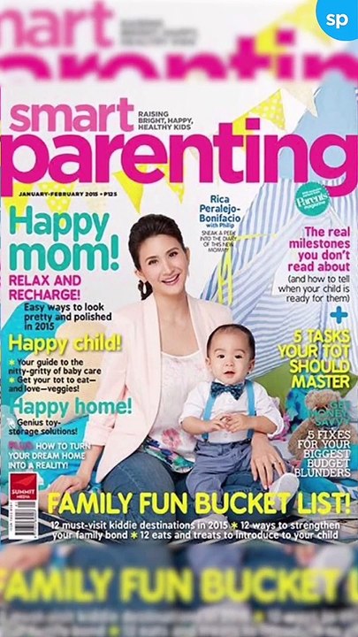 We can't help but think about how fast time flies after we looked at Rica and Philip's first Smart Parenting cover in 2015 and their latest cover this month.