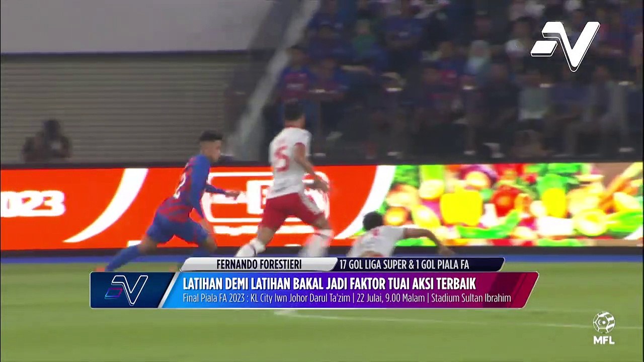 Debaran menjelang Final Piala FA pertemuan antara Johor Darul Ta'zim lwn Kuala Lumpur City