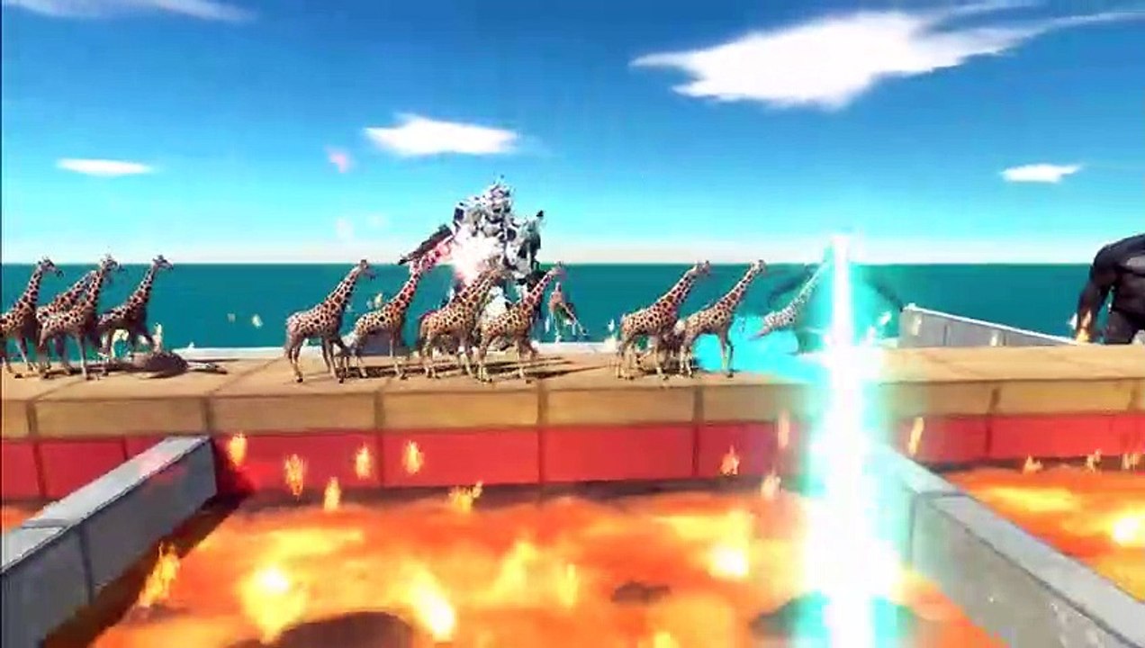 Kaiju Bridge Challenge - Animal Revolt Battle Simulator