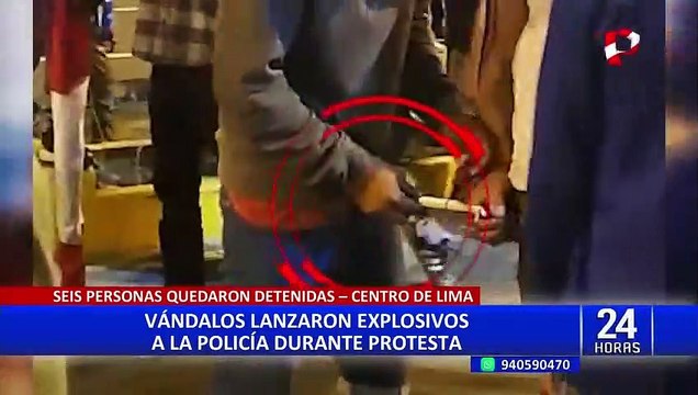 Toma de Lima: PNP brinda detalles sobre detenidos durante las manifestaciones