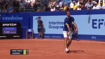 Gstaad - Ramos-Vinolas écarte Kecmanovic et se hisse en finale
