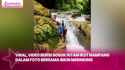 Viral, Video Berisi Sosok Hitam Ikut Nampang dalam Foto Bersama Bikin Merinding