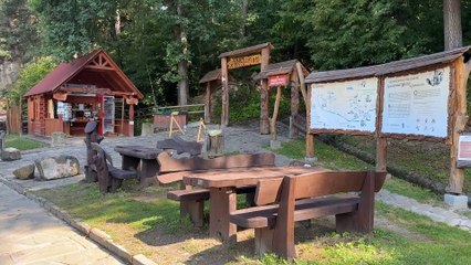 Ciężkowice - skamieniałe miasto, niezwykła atrakcja turystyczna Cieżkowic