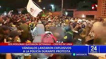 Toma de Lima: PNP brinda detalles sobre detenidos durante las manifestaciones