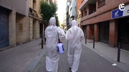 Atacan la sede de VOX en Barcelona en pleno día de reflexión