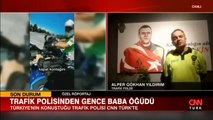 Sözleri herkesi duygulandırmıştı... Türkiye'nin konuştuğu trafik polisi canlı yayında açıklamalarda bulundu