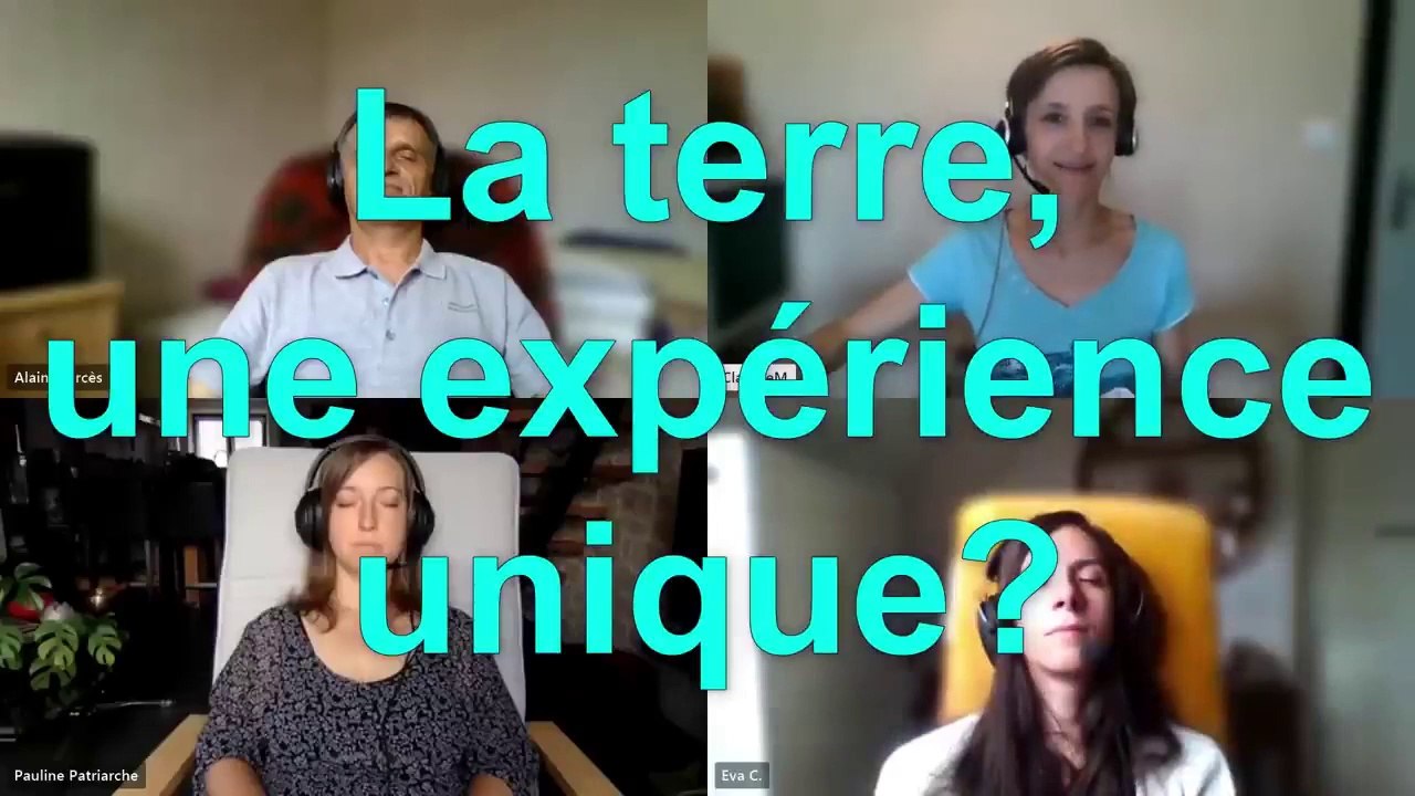 Expérimenter la vie sur Terre, est-ce une expérience unique ?