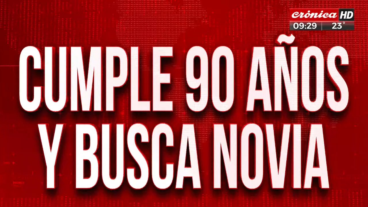 Don Mario cumple 90 años... ¡y busca un nuevo amor!
