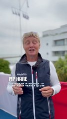 Rolex Fastnet Race 2023 /  Pip Hare at the 50th Rolex Fastnet