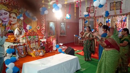 तेरे माथे मुकुट बिराज रहयो...छप्पन भोग की सजाई  झांकी