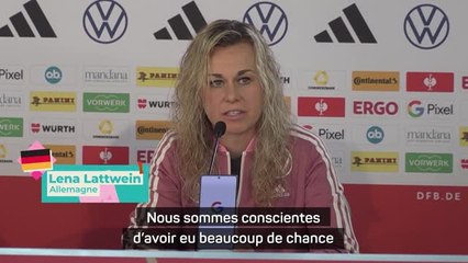 Allemagne - Lattwein : "Conscientes d'avoir eu beaucoup de chance avec le tirage au sort"