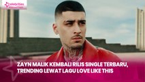 Zayn Malik Kembali Rilis Single Terbaru, Trending lewat Lagu Love Like This