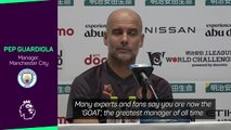 I'm not the GOAT! - Guardiola rebukes Japanese journalist's question