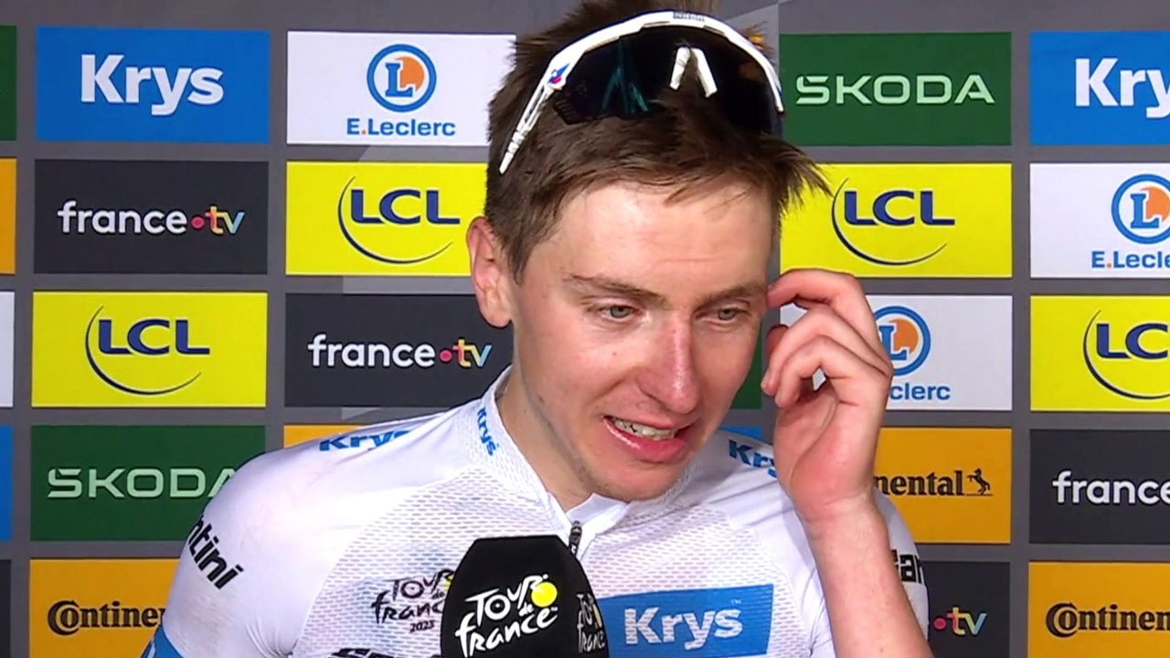 Tour de France 2023 - Tadej Pogacar : "I'm me a...