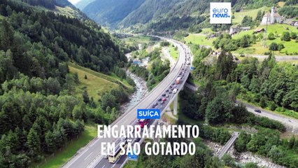 Filas de 16 km na partida de férias de milhares de suíços