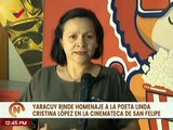 XVII Festival Mundial de Poesía homenajeó a la poeta Linda Cristina López en el estado Yaracuy