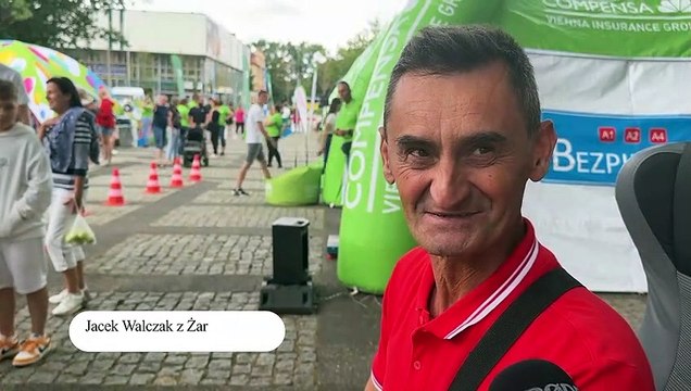 Gazeta Lubuska. Zielona Góra. Piknik Bezpieczna Autostrada w Zielonej Górze