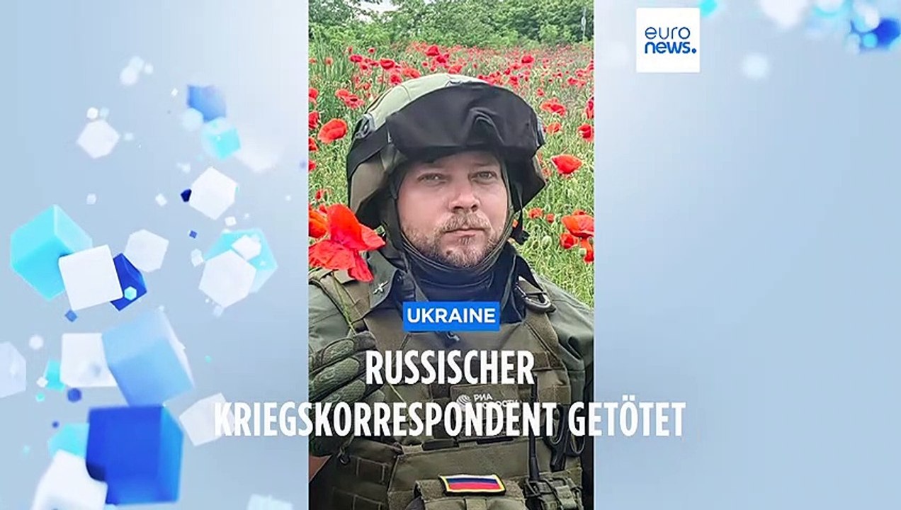 Russischer Kriegskorrespondent stirbt an der Front in der Ukraine