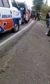 Cayó por un barranco en Bucaramanga autobús con 40 migrantes venezolanos
