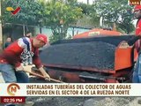 Lara | Instalan tuberías de colector de aguas servidas en la comunidad Ruezga Norte