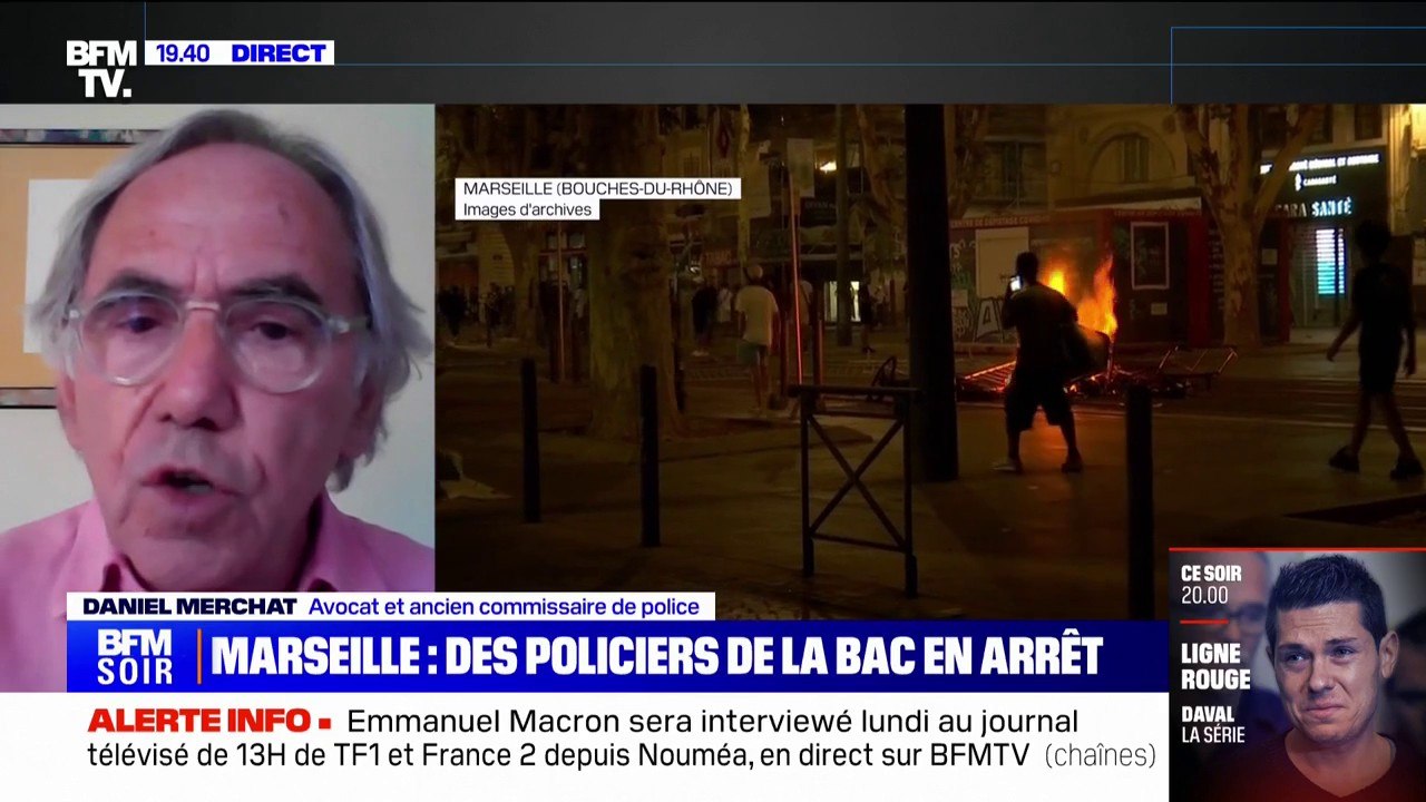 Policier placé en détention provisoire: "La gravité de la peine encourue explique la prudence du juge des libertés et de la détention", explique l'avocat et ex-commissaire de police Daniel Merchat