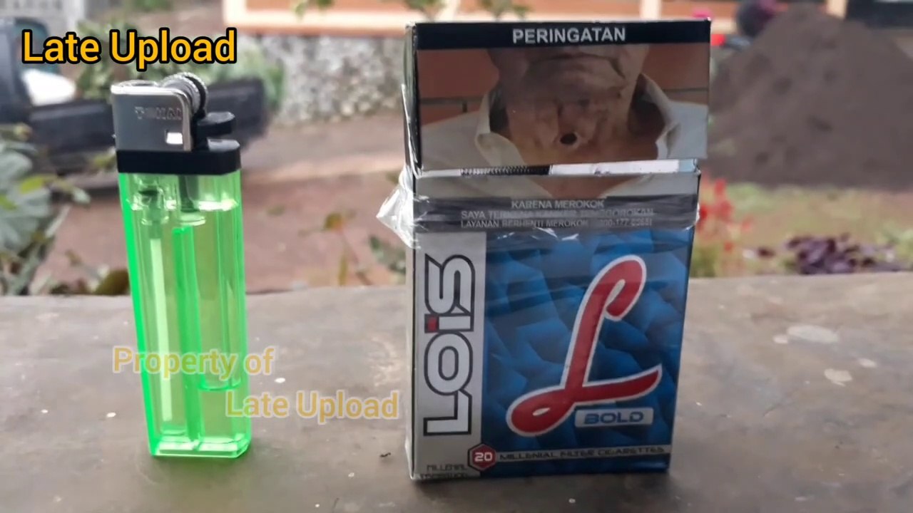 REVIEW : ROKOK LOIS BOLD KEMASAN LAIN ISI 20 BATANG - Video Dailymotion