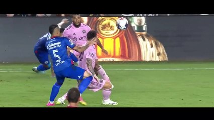 Messi's first game vs Cruz Azul - All Touches & Moments