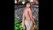 Priyanka Chopra _ Sexy Hip Shaking made Summer More Hotter _ Saree Without Blouse _ Golden Dress _