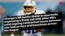 Austin Ekeler Organizing Call Among Top Running Backs on Contract issues, per Report