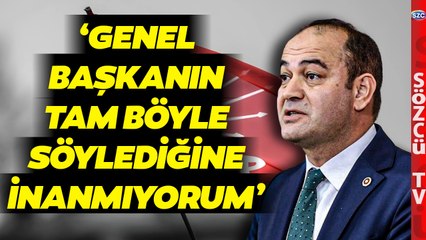 CHP'li Karabat Gündem Olan Toplantıyı Yorumladı! 'Bu Bana Ağır Gelir'