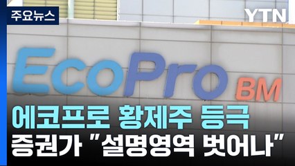 '황제주' 등극한 에코프로, 상승세 언제까지 / YTN