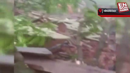 Hindistan’da toprak kayması