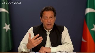 LIVE | Chairman PTI Imran Khan's Important Address to Nation | 22 July 2023