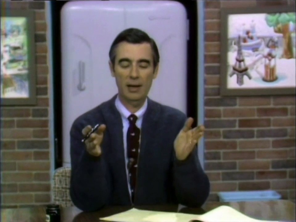 Everybody's Fancy by Mister Rogers but everytime it says "Fancy" it gets faster