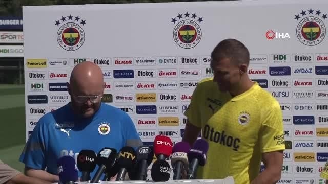 Edin Dzeko: Fenerbahçe her zaman şampiyonluk için oynar, ben de bunun için buradayım - Fenerbahçe'nin Bosnalı yıldızı Edin Dzeko: - Şampiyonluk...