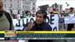 Peruanos rechazan represión de fuerzas policiales y exigen la restitución de Pedro Castillo