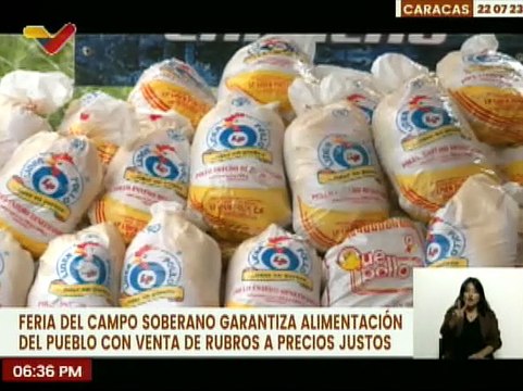 Feria del Campo Soberano favorece a 342 familias de la comunidad de Hornos de Cal en Caracas