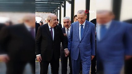Cumhurbaşkanı Erdoğan ile heyetler arası görüşme sona erdi