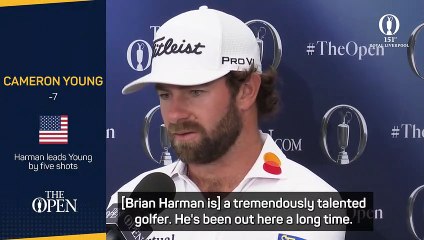 Young admits Open challenge out of his hands as Harman dominates