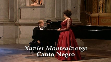 CECILIA BARTOLI — Canto negro, Caciones negras no.5 – XAVIER MONTSALVATGE b. 1912 | from CECILIA BARTOLI — LIVE IN ITALY - (1998)