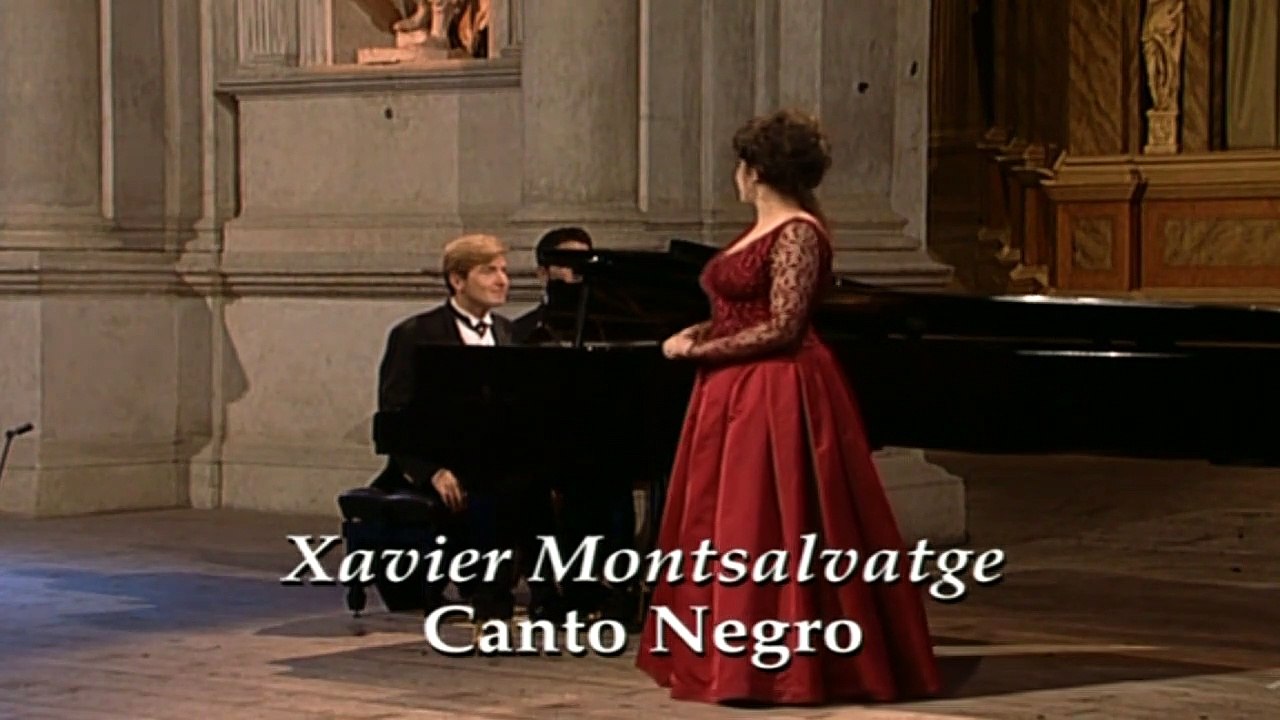 CECILIA BARTOLI — Canto negro, Caciones negras no.5 – XAVIER MONTSALVATGE b. 1912 | from CECILIA BARTOLI — LIVE IN ITALY - (1998)