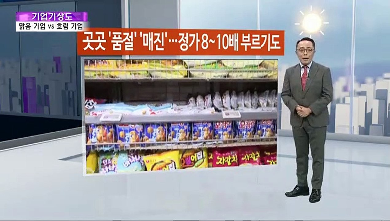 [기업기상도] 구름 속에 해 비친 기업 vs 바람 불어 시린 기업