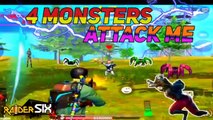 3 Crab Monster And 1 Wolf Monster Attacking Me On One Time In Raider Six Gameplay || Part -4 || #dailymotion #gaming #mobilegaming #viral #video #dailymotiongaming #androidgaming #gameplay #raidersix #raidersixgame #raidersixgameplay