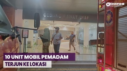 RS Hermina Depok Terbakar Pasien Berhamburan, Api dari Dapur di Lantai 5