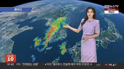 [날씨] 중부 호우특보…내일까지 시간당 최대 60㎜ 집중호우